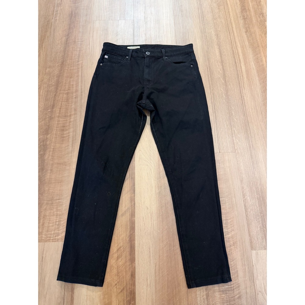 AG Adriano Goldschmied Jeans Women 28R Black The Farrah High Rise Skinny CLB1379